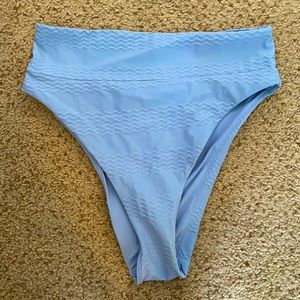 Light Blue high cut cheeky bottoms